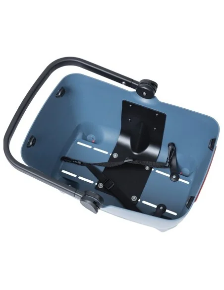 Hondenfietsmand Basil Buddy KF - voorop - 45 x 32 x 22 cm - faded denim