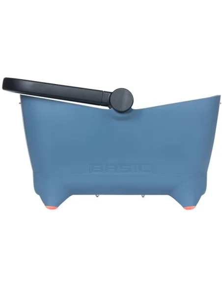 Hondenfietsmand Basil Buddy KF - voorop - 45 x 32 x 22 cm - faded denim