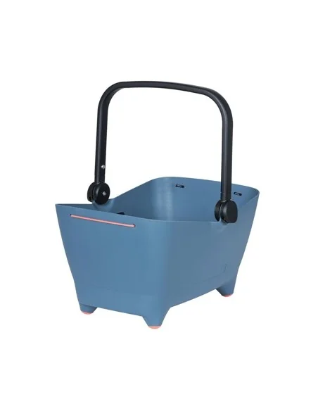 Hondenfietsmand Basil Buddy KF - voorop - 45 x 32 x 22 cm - faded denim