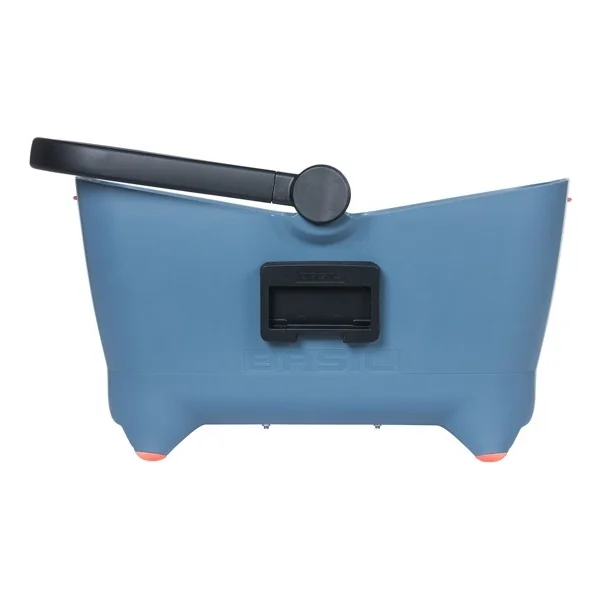 Hondenfietsmand Basil Buddy KF - voorop - 45 x 32 x 22 cm - faded denim