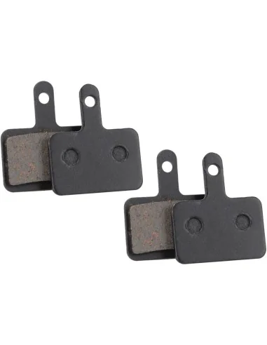 Schijfremblokset Edge - model Shimano B01S - semi metal (2 sets op kaart)