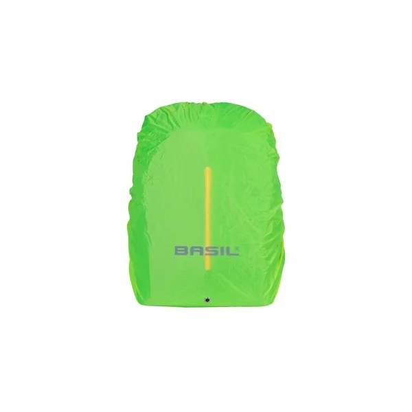Fietsrugzak voor 13" laptop Basil B-Safe Commuter Nordlicht 13 liter 26 x 13 x 40 cm - olijfgroen