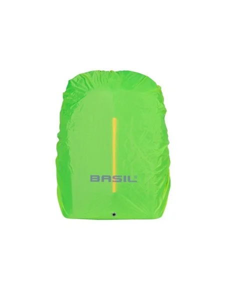 Fietsrugzak voor 13" laptop Basil B-Safe Commuter Nordlicht 13 liter 26 x 13 x 40 cm - olijfgroen