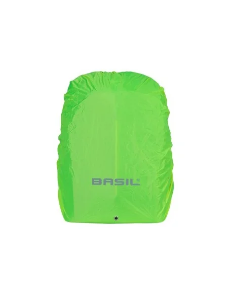 Fietsrugzak voor 13" laptop Basil B-Safe Commuter Nordlicht 13 liter 26 x 13 x 40 cm - olijfgroen