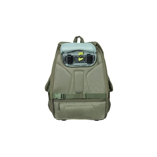 Fietsrugzak voor 13" laptop Basil B-Safe Commuter Nordlicht 13 liter 26 x 13 x 40 cm - olijfgroen