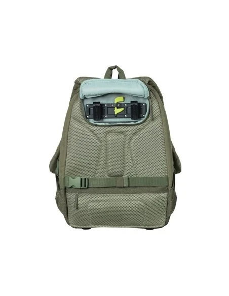 Fietsrugzak voor 13" laptop Basil B-Safe Commuter Nordlicht 13 liter 26 x 13 x 40 cm - olijfgroen