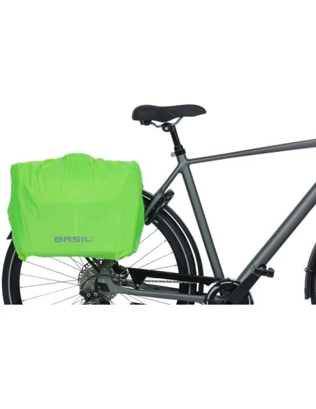 Laptoptas Basil B-Safe Commuter Nordlicht 17 liter 41 x 14 x 32 cm - olijf groen