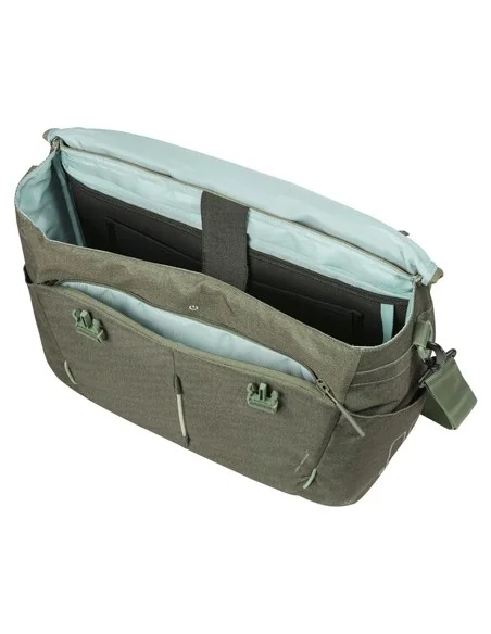 Laptoptas Basil B-Safe Commuter Nordlicht 17 liter 41 x 14 x 32 cm - olijf groen
