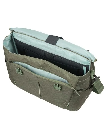 Laptoptas Basil B-Safe Commuter Nordlicht 17 liter 41 x 14 x 32 cm - olijf groen