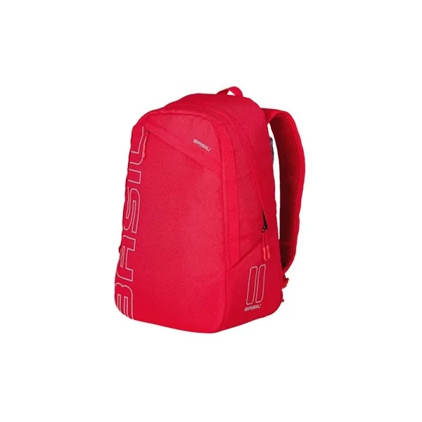 Fietsrugzak Basil Flex 17 liter 33 x 17 x 52 cm - signaal rood