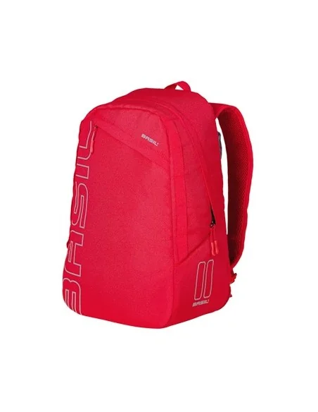 Fietsrugzak Basil Flex 17 liter 33 x 17 x 52 cm - signaal rood