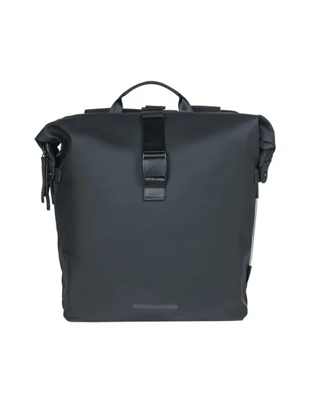 Dubbele fietstas Basil SoHo Nordlicht 41 liter 31 x 13 x 37 cm - zwart