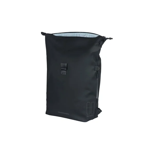 Fietsrugzak Basil SoHo Nordlicht 17 liter 31 x 14 x 37 cm - night zwart