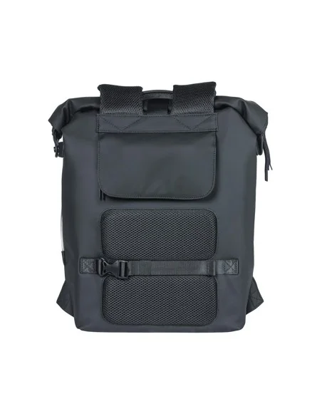 Fietsrugzak Basil SoHo Nordlicht 17 liter 31 x 14 x 37 cm - night zwart