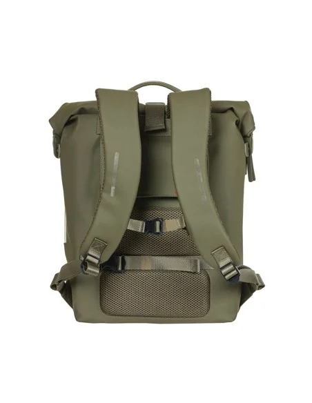Fietsrugzak Basil SoHo Nordlicht 17 liter 31 x 14 x 37 cm - mosgroen