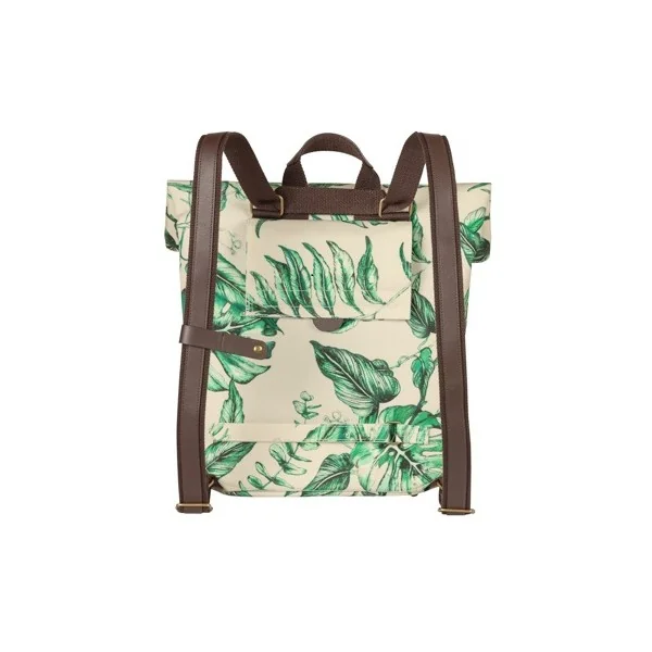 Fietsrugzak Basil Ever Green 14 tot 19 liter 28 x 16 x 35 cm - sandshell beige