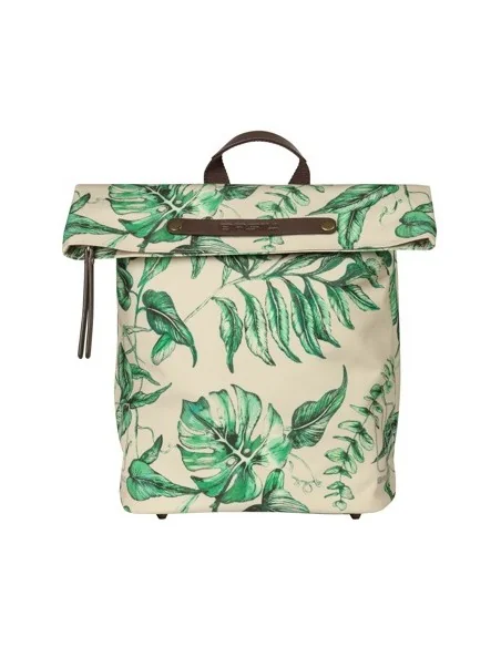 Fietsrugzak Basil Ever Green 14 tot 19 liter 28 x 16 x 35 cm - sandshell beige