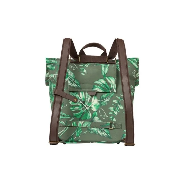 Fietsrugzak Basil Ever Green 14 tot 19 liter 28 x 16 x 35 cm - thyme groen