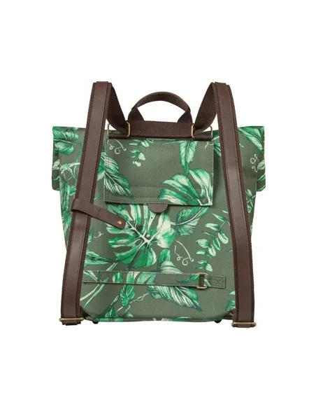 Fietsrugzak Basil Ever Green 14 tot 19 liter 28 x 16 x 35 cm - thyme groen