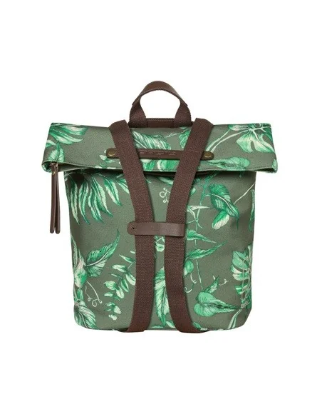 Fietsrugzak Basil Ever Green 14 tot 19 liter 28 x 16 x 35 cm - thyme groen