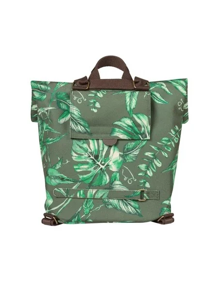 Fietsrugzak Basil Ever Green 14 tot 19 liter 28 x 16 x 35 cm - thyme groen