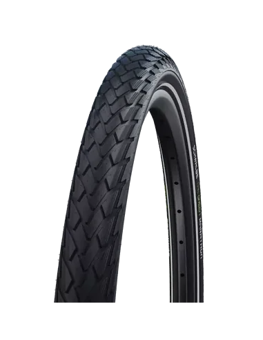 Buitenband Schwalbe Green Marathon GreenGuard 16 x 1.35"/35-349 mm - zwart met reflectie