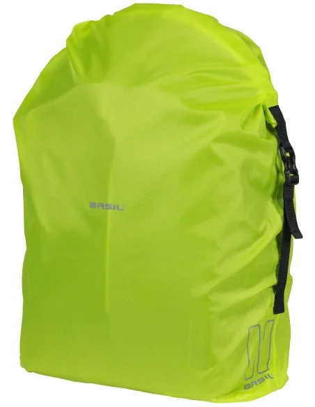 Regenhoes Basil "Keep Dry and Clean" - verticaal - neon geel