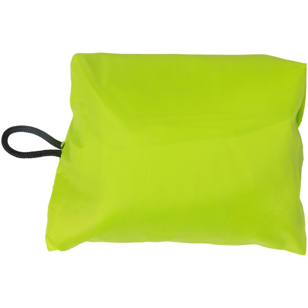Regenhoes Basil "Keep Dry and Clean" - horizontaal - neon geel