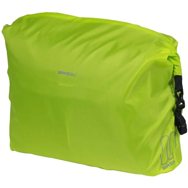 Regenhoes Basil "Keep Dry and Clean" - horizontaal - neon geel