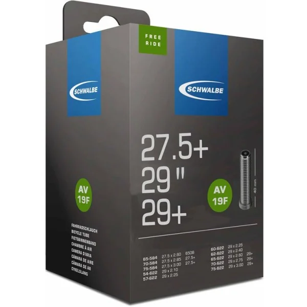 Binnenband Schwalbe AV19F TR4 Freeride Air Plus 27.5-29" / 54/75-584/622 - 40mm ventiel
