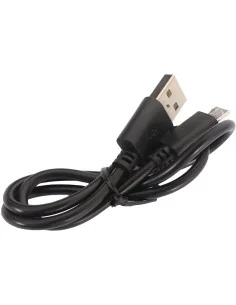 Fietszadel Wittkop Kelvin Accu met zadelstrop - zwart