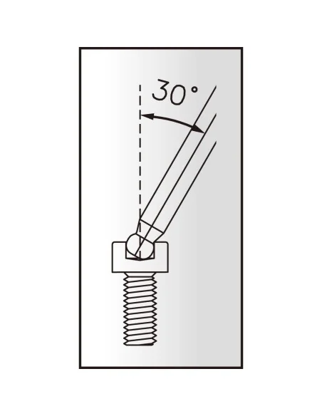 TwinHead Wrench IceToolz 7M20 - 2,0mm inbussleutels