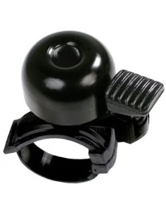 Fietsbel Simson Mini met flex-band bevestiging - zwart 2