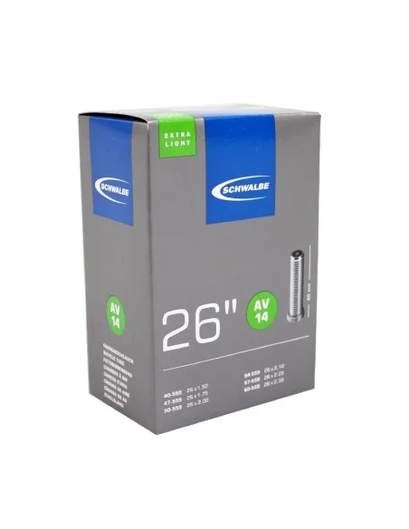 Binnenband Schwalbe AV14 Extra Light 26" / 40/62-559 - 40mm ventiel