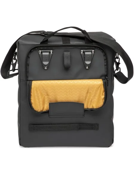 Fietstas New Looxs Odense Single 17,5 liter 32 x 16 x 38 cm - zwart