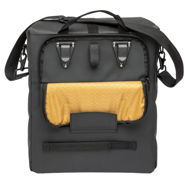 Fietstas New Looxs Odense Single 17,5 liter 32 x 16 x 38 cm - zwart