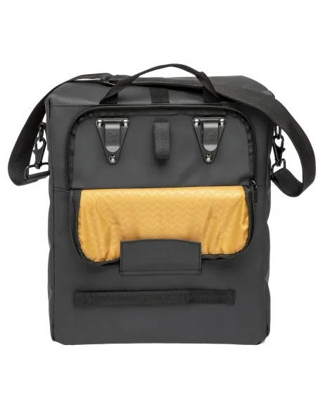 Fietstas New Looxs Odense Single 17,5 liter 32 x 16 x 38 cm - zwart