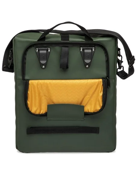 Fietstas New Looxs Odense 17,5 liter 32 x 16 x 38 cm - groen