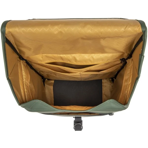 Fietstas New Looxs Odense 17,5 liter 32 x 16 x 38 cm - groen