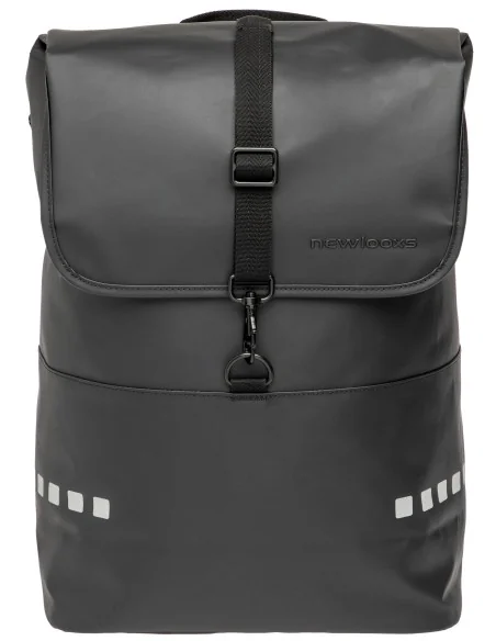 Rugzak New Looxs Odense Backpack 18 liter 30 x 17 x 43 cm - zwart