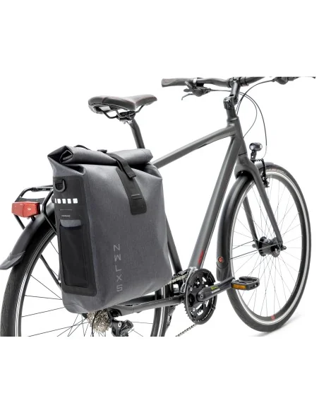Fietstas New Looxs Varo Single 20 liter 28 x 43 x 17 cm - grijs