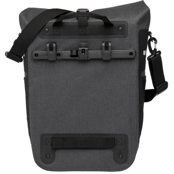 Fietstas New Looxs Varo Single 20 liter 28 x 43 x 17 cm - grijs