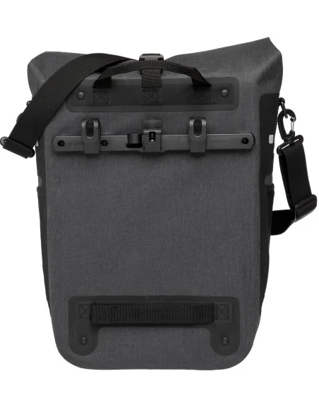 Fietstas New Looxs Varo Single 20 liter 28 x 43 x 17 cm - grijs