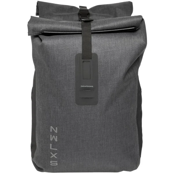 Dubbele fietstas New Looxs Varo Racktime 40 liter 28 x 43 x 17 cm (x2) - grijs