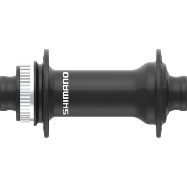 Voornaaf Shimano Deore HB-MT410 center lock - 36 gaats - 15 mm steekas - 110 mm inbouw - zwart