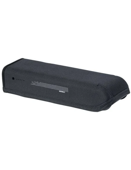 Neopreen hoes Basil bagagedrageraccu voor Shimano Steps - zwart
