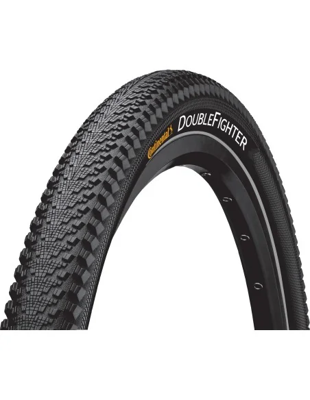 Buitenband Continental DoubleFighter III 28 x 1.40" / 37-622 mm - zwart met reflectie