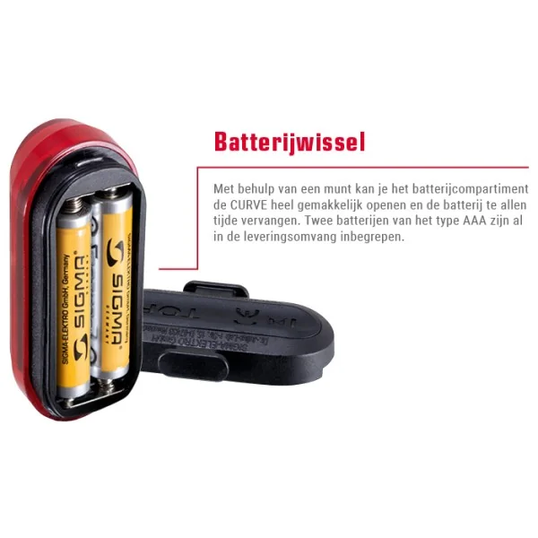 Achterlicht Sigma Curve