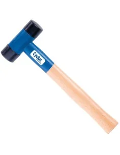 Rubber hamer Cyclus 410 gram Blauw/Zwart