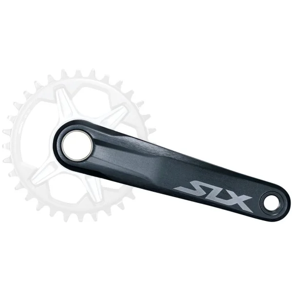 Crankstel 12-speed Shimano SLX FC-M7130-1 zonder kettingblad 170 mm - zwart